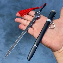 Blade City Micro Elucidator Katana (SAO) + Stand Anime Replicas