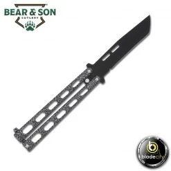 Blade City Bear & Son Butterfly - Silver Vein Handles All Knives