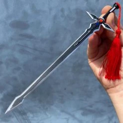 Blade City Anime Replicas Micro Dark Repulser (SAO) + Stand