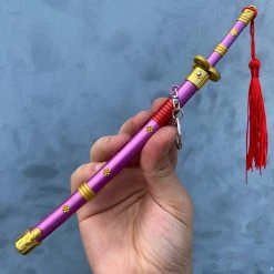 Blade City Micro Enma Katana (Purple) + Stand