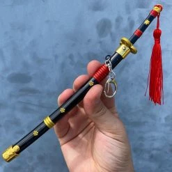 Blade City Micro Enma Katana (Black) + Stand