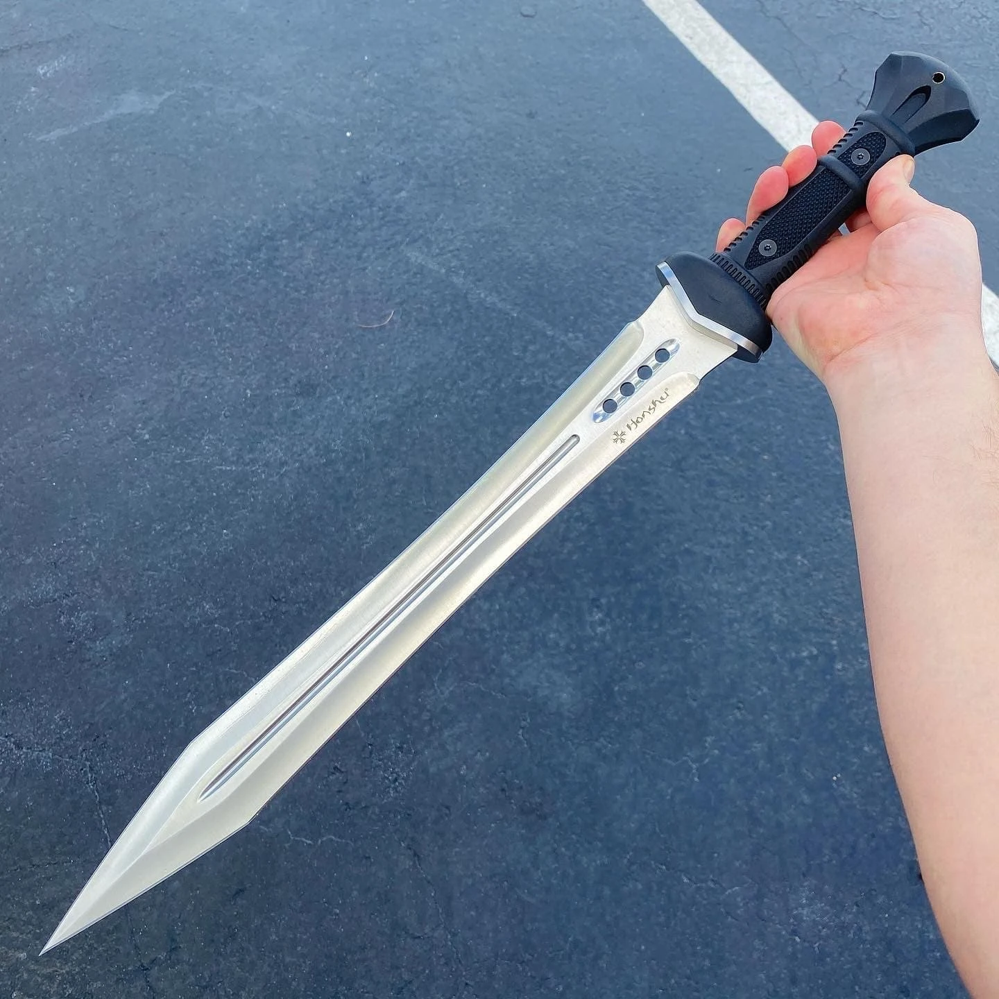 Blade City *NEW* Spartacus Honshu Gladiator Sword With Sheath Swords 3 Blade City *NEW* Spartacus Honshu Gladiator Sword With Sheath Swords