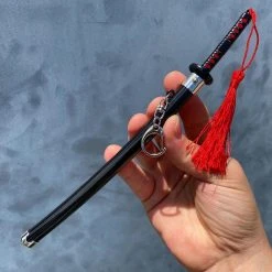 Blade City Anime Replicas Micro Tanjiro Nichirin Katana + Stand