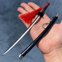 Blade City Anime Replicas Micro Tanjiro Nichirin Katana + Stand