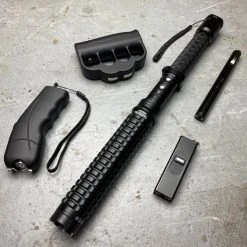 Blade City 5 Piece Stun Gun Self Defense Set Mega Sets