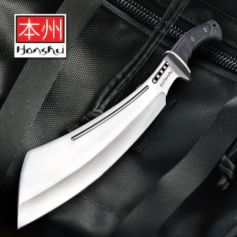 Blade City Fixed Blades Honshu Boshin Parang With Leather Belt Sheath 3 Blade City Fixed Blades Honshu Boshin Parang With Leather Belt Sheath