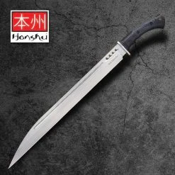 Blade City Fixed Blades Honshu Boshin Seax Knife With Sheath