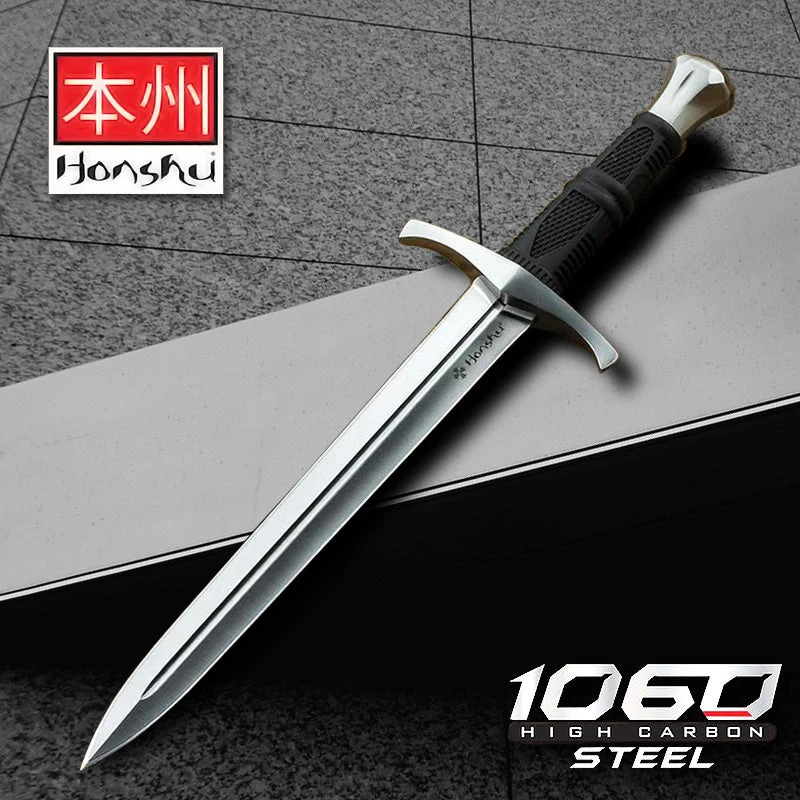 Blade City Honshu Crusader Quillon Dagger With Sheath Fixed Blades 3 Blade City Honshu Crusader Quillon Dagger With Sheath Fixed Blades