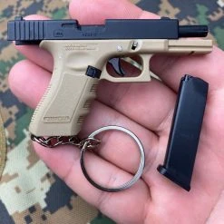 Blade City MicroGunz™️ High Quality Metal Mini Gun Glock Keychain 15 Blade City MicroGunz™️ High Quality Metal Mini Gun Glock Keychain