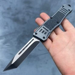 Blade City Carbon Fiber Slasher Tanto OTF