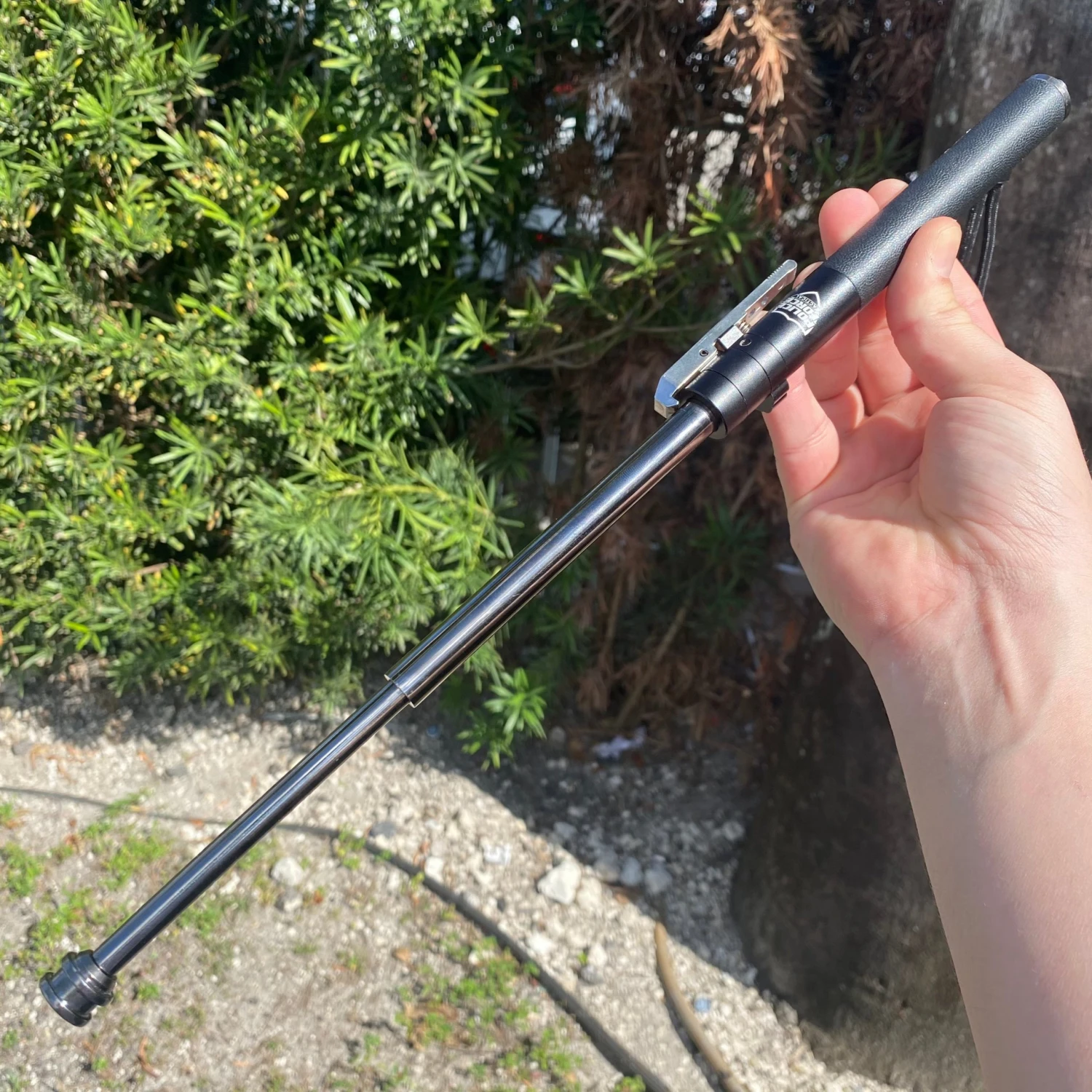 Blade City Self Defense Police Force 16" Next Generation Automatic Expandable Steel Baton 3 Blade City Self Defense Police Force 16" Next Generation Automatic Expandable Steel Baton