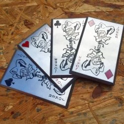 Blade City Ace Of Spades Throwing Cards