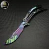 Blade City Alien Skin Video Game Inspired Sharp Balisong All Knives 2 Blade City Alien Skin Video Game Inspired Sharp Balisong All Knives