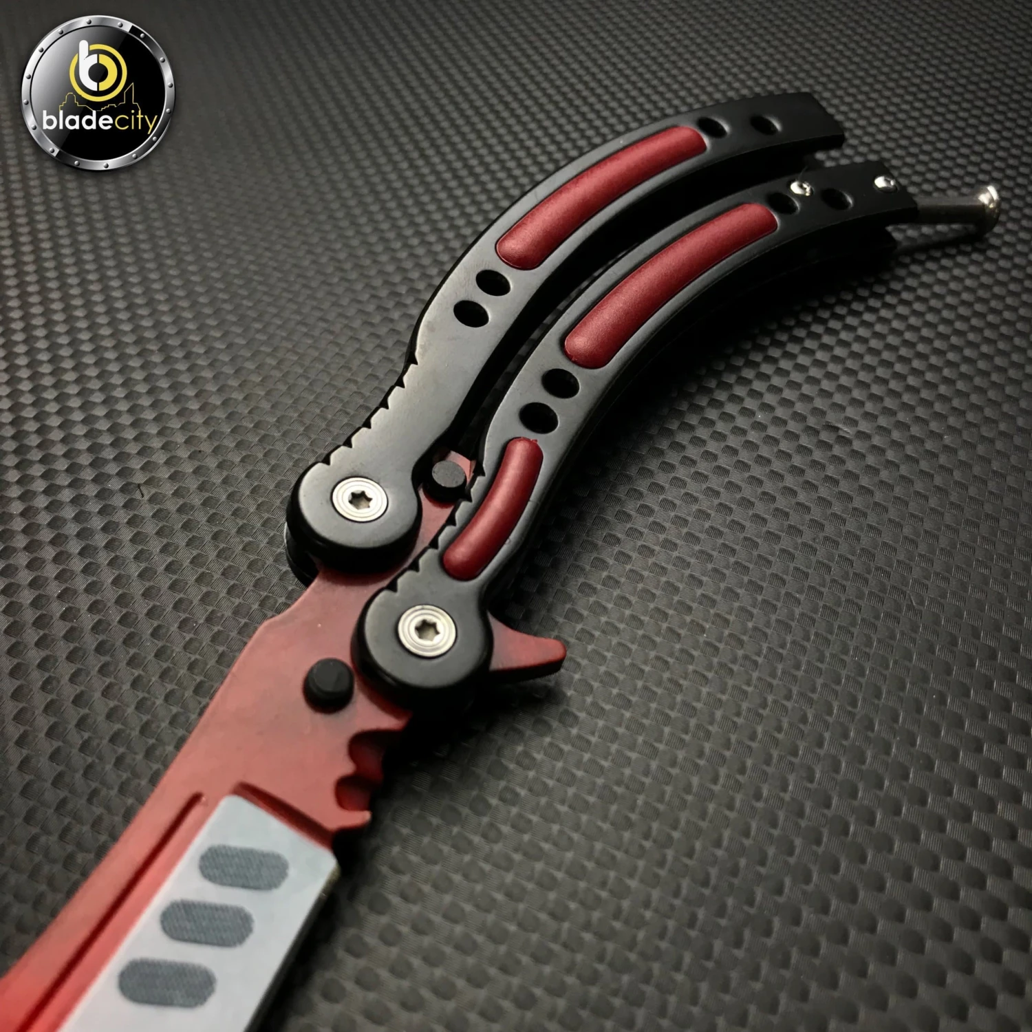 Blade City Autotronic Video Game Inspired Sharp Balisong All Knives 5 Blade City Autotronic Video Game Inspired Sharp Balisong All Knives