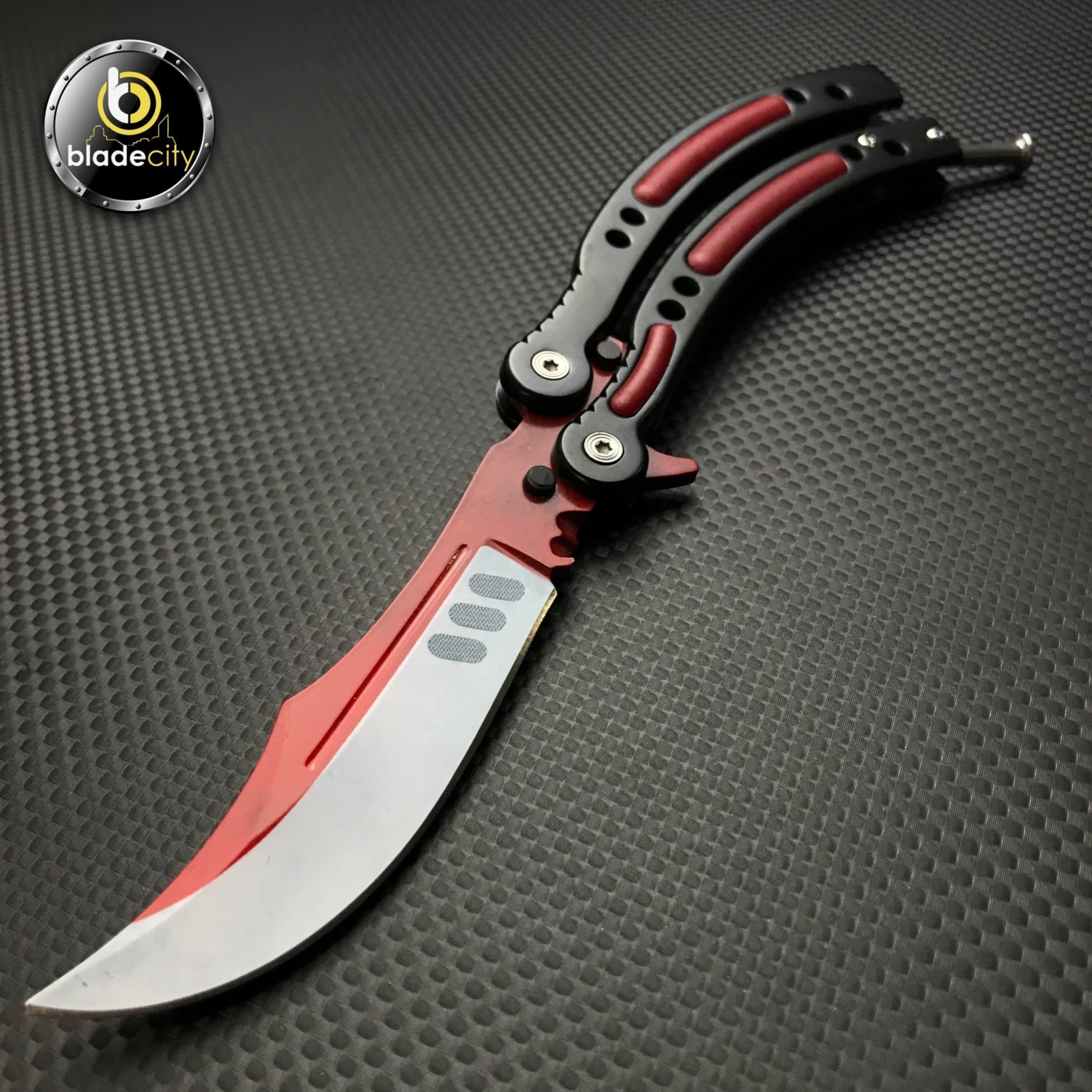 Blade City Autotronic Video Game Inspired Sharp Balisong All Knives 3 Blade City Autotronic Video Game Inspired Sharp Balisong All Knives