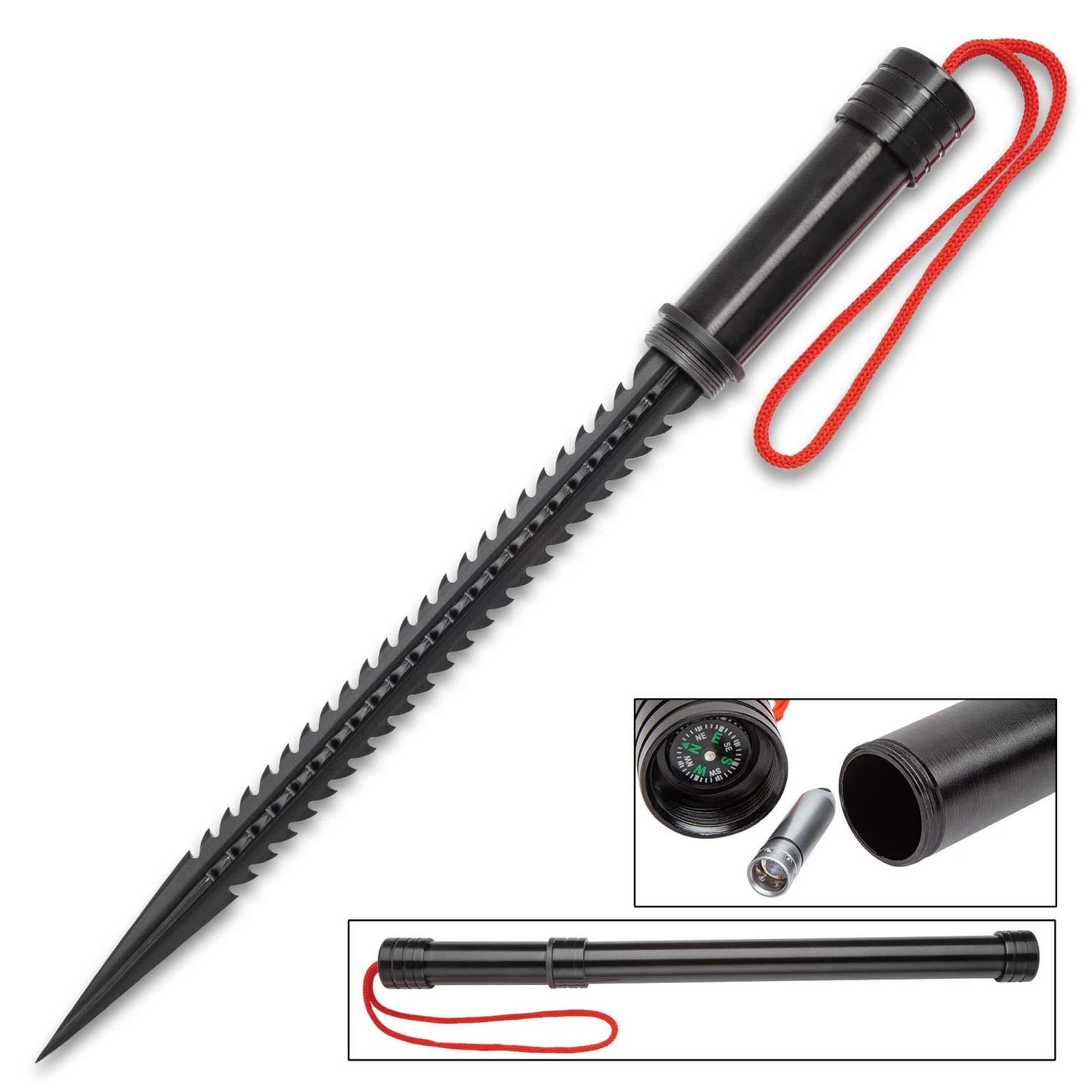 Blade City Black Piranha Tooth Dagger W/ Pipe Sheath All Knives 7 Blade City Black Piranha Tooth Dagger W/ Pipe Sheath All Knives