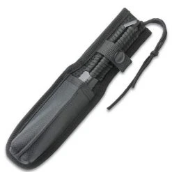 Blade City Black Ronin Tri-Edged Spear Head With Sheath All Knives