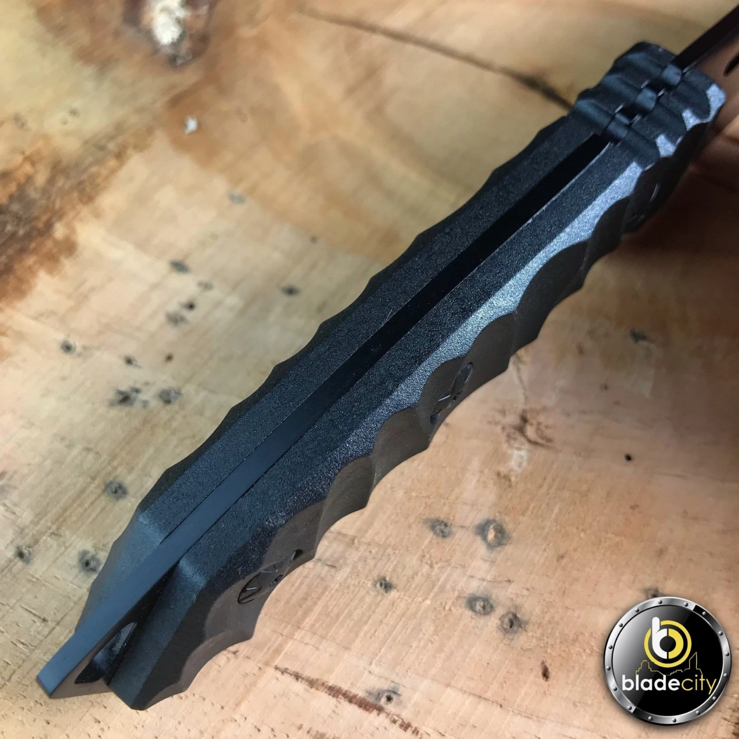 Blade City Black Stonehedge Full Tang Cleaver 6 Blade City Black Stonehedge Full Tang Cleaver