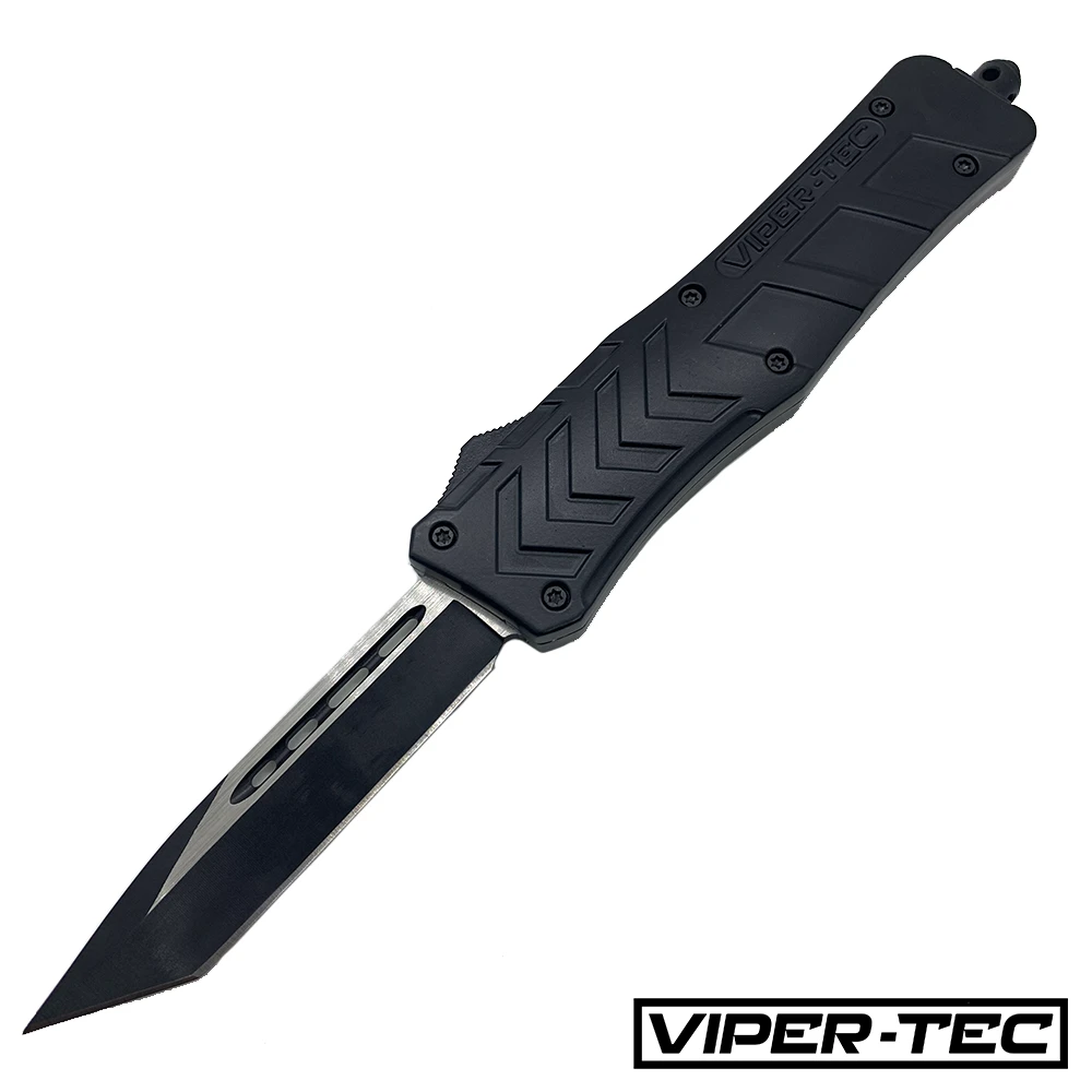 Viper Tec Medium Black VF-1 D/A OTF (Multiple Blade Styles Available) 8 Viper Tec Medium Black VF-1 D/A OTF (Multiple Blade Styles Available)