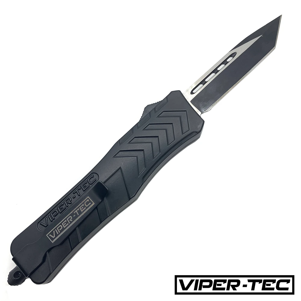 Viper Tec Medium Black VF-1 D/A OTF (Multiple Blade Styles Available) 7 Viper Tec Medium Black VF-1 D/A OTF (Multiple Blade Styles Available)