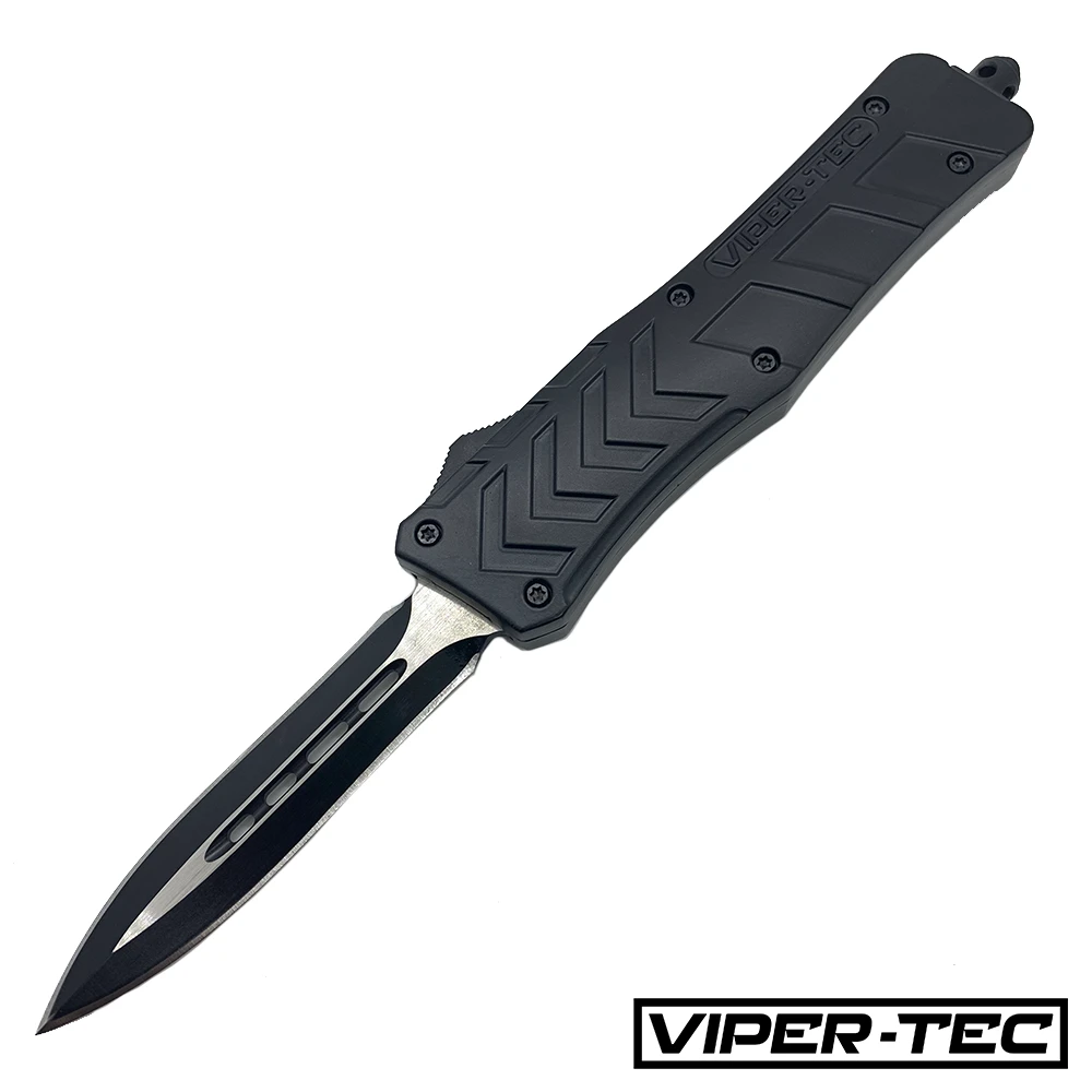 Viper Tec Medium Black VF-1 D/A OTF (Multiple Blade Styles Available) 6 Viper Tec Medium Black VF-1 D/A OTF (Multiple Blade Styles Available)