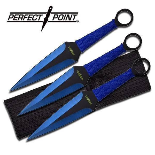 Blade City Blue Blazer Throwers All Knives 3 Blade City Blue Blazer Throwers All Knives