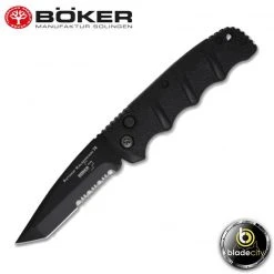 Blade City All Knives Boker Kalashnikov Tanto Serrated Auto Knife