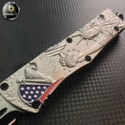 Blade City All Knives Dual Action American Pride OTF