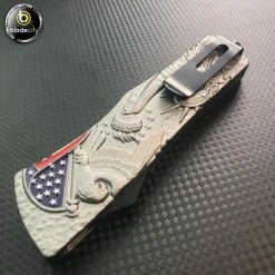 Blade City All Knives Dual Action American Pride OTF