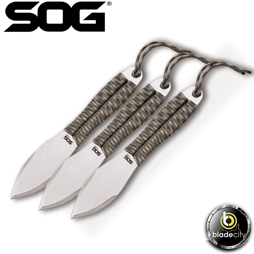Blade City All Knives SOG Fling 3 Piece Throwing Knife Set 3 Blade City All Knives SOG Fling 3 Piece Throwing Knife Set
