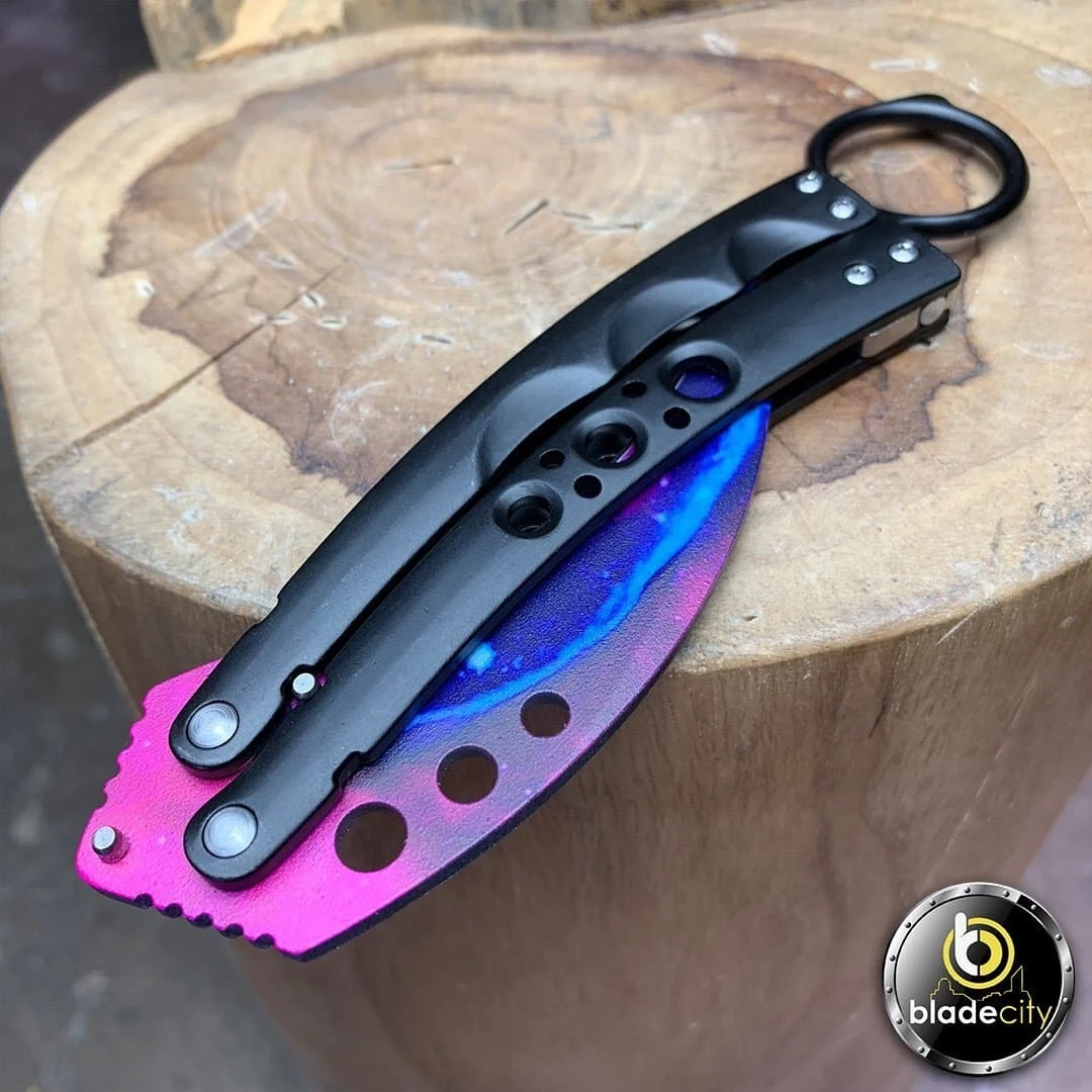 Blade City Galaxy Karambit Balisong (Limited Edition) Balisong/butterfly 4 Blade City Galaxy Karambit Balisong (Limited Edition) Balisong/butterfly