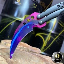 Blade City Galaxy Karambit Balisong (Limited Edition) Balisong/butterfly 8 Blade City Galaxy Karambit Balisong (Limited Edition) Balisong/butterfly