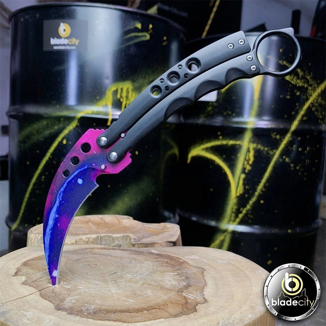 Blade City Galaxy Karambit Balisong (Limited Edition) Balisong/butterfly 3 Blade City Galaxy Karambit Balisong (Limited Edition) Balisong/butterfly