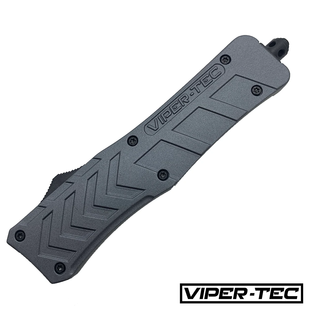 Viper Tec Auto's Medium Grey VF-1 D/A OTF (Multiple Blade Styles Available) 8 Viper Tec Auto's Medium Grey VF-1 D/A OTF (Multiple Blade Styles Available)