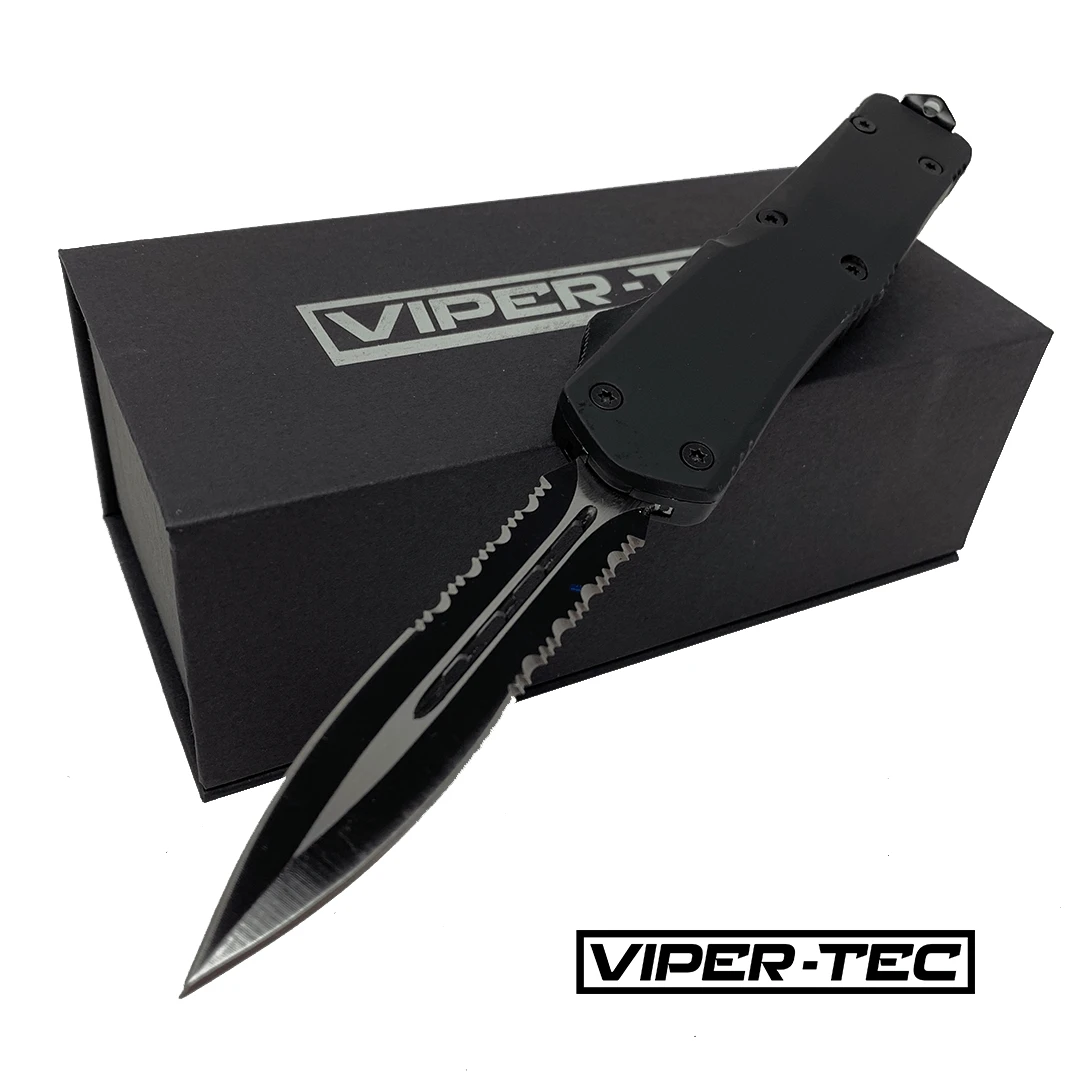 Blade City VIPER TEC GHOST OTF (DUAL ACTION) *Multiple Blade Styles* 7 Blade City VIPER TEC GHOST OTF (DUAL ACTION) *Multiple Blade Styles*