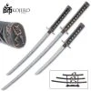 Blade City Kojiro Night Watch Three-Piece Sword Set And Display Stand