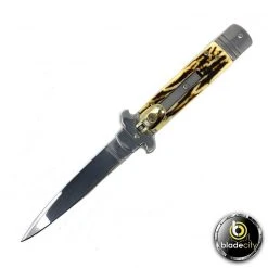 Blade City Lever Lock Italian Style Stiletto All Knives