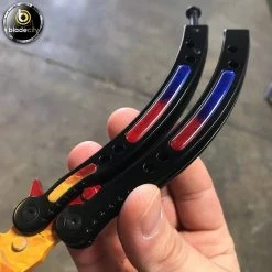 Blade City Marble Fade Video Game Inspired Balisong (Sharp) All Knives