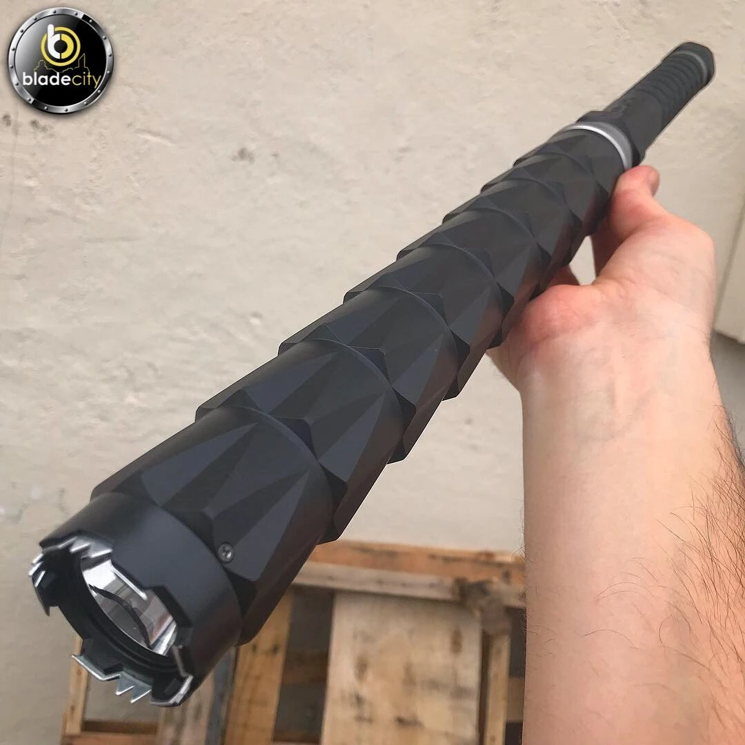 Blade City Self Defense MEGA ELECTRO BLASTER TACTICAL FLASHLIGHT STUN GUN 3 Blade City Self Defense MEGA ELECTRO BLASTER TACTICAL FLASHLIGHT STUN GUN