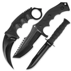 Blade City All Knives Midnight Black Triple Set