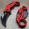 Blade City *New Product* 8" Red Lobster Speedster Karambit All Knives