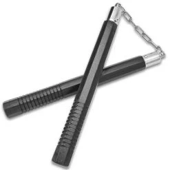 Blade City Self Defense United Cutlery Black Wood Nunchaku 6 Blade City Self Defense United Cutlery Black Wood Nunchaku