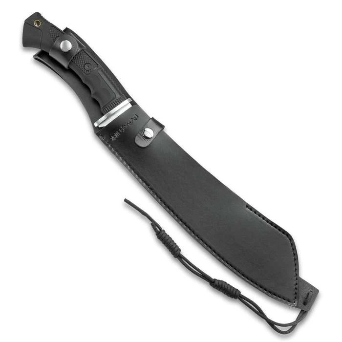Blade City Fixed Blades Honshu Boshin Parang With Leather Belt Sheath 4 Blade City Fixed Blades Honshu Boshin Parang With Leather Belt Sheath