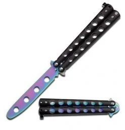 Blade City Rainbow Balisong Trainer