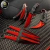 Blade City Red Fury Knife Set (6 Pieces)