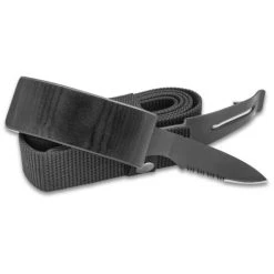 Blade City All Knives Ridge Runner Black Belt With Hidden Knife