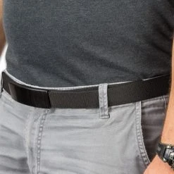 Blade City All Knives Ridge Runner Black Belt With Hidden Knife