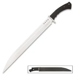 Blade City Fixed Blades Honshu Boshin Seax Knife With Sheath