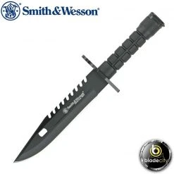 Blade City Smith & Wesson Special Ops M-9 Bayonet - Black