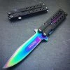 Blade City Spectrum Balisong Style Flipper (not A Butterfly) All Knives 1 Blade City Spectrum Balisong Style Flipper (not A Butterfly) All Knives